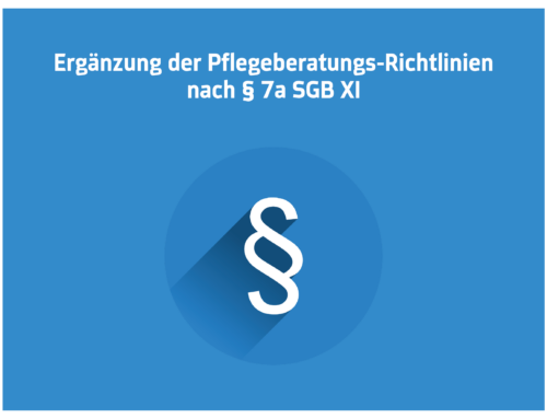 Ergänzung der Pflegeberatungs-Richtlinien nach § 7a SGB XI des GKV-Spitzenverbands um eVersorgungsplan
