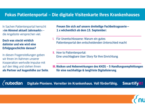 Digitalisierungsstrategie für das Krankenhaus (Serie Patientenportal Teil 3)