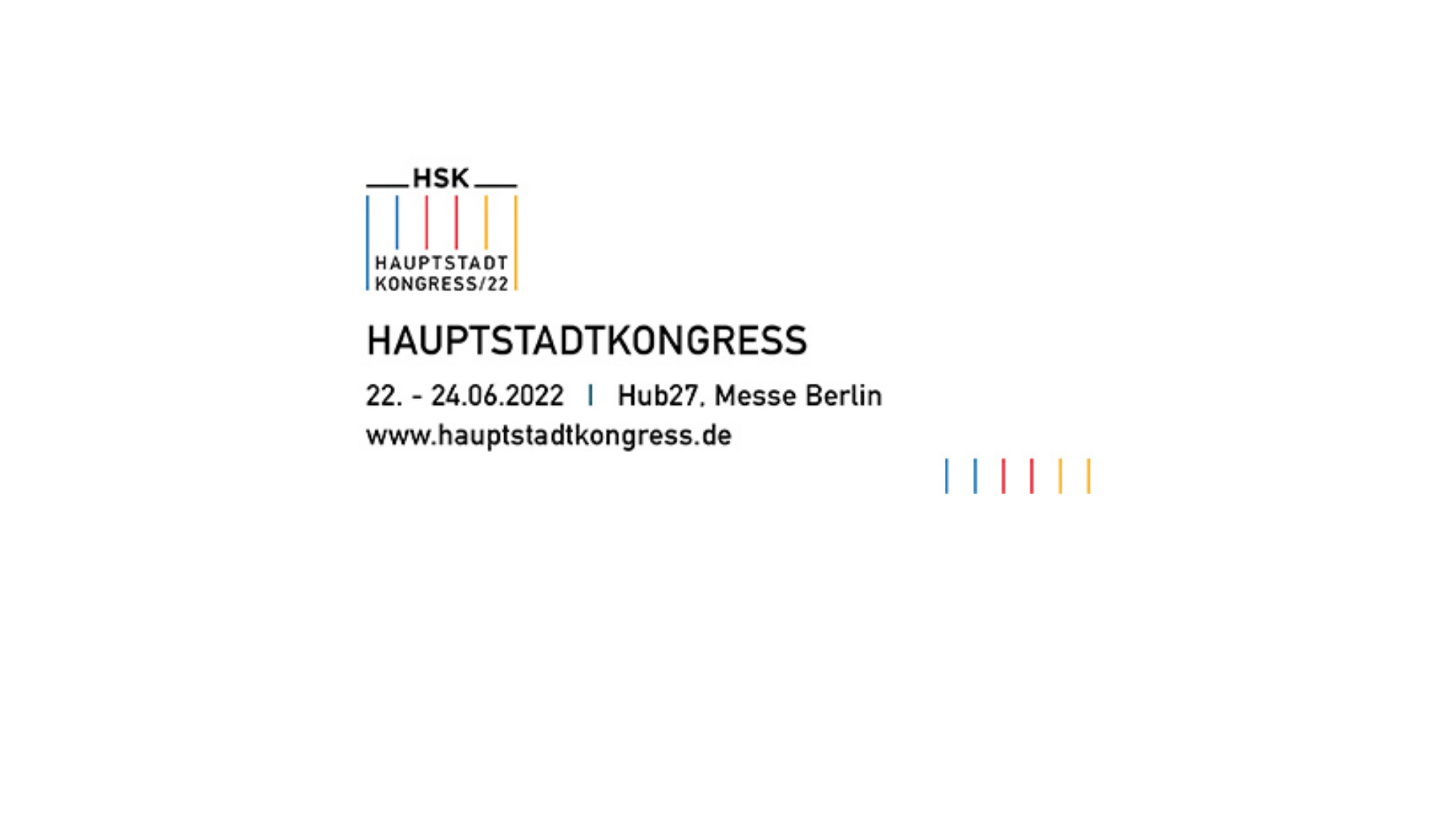 Hauptstadtkongress 2022 Berlin