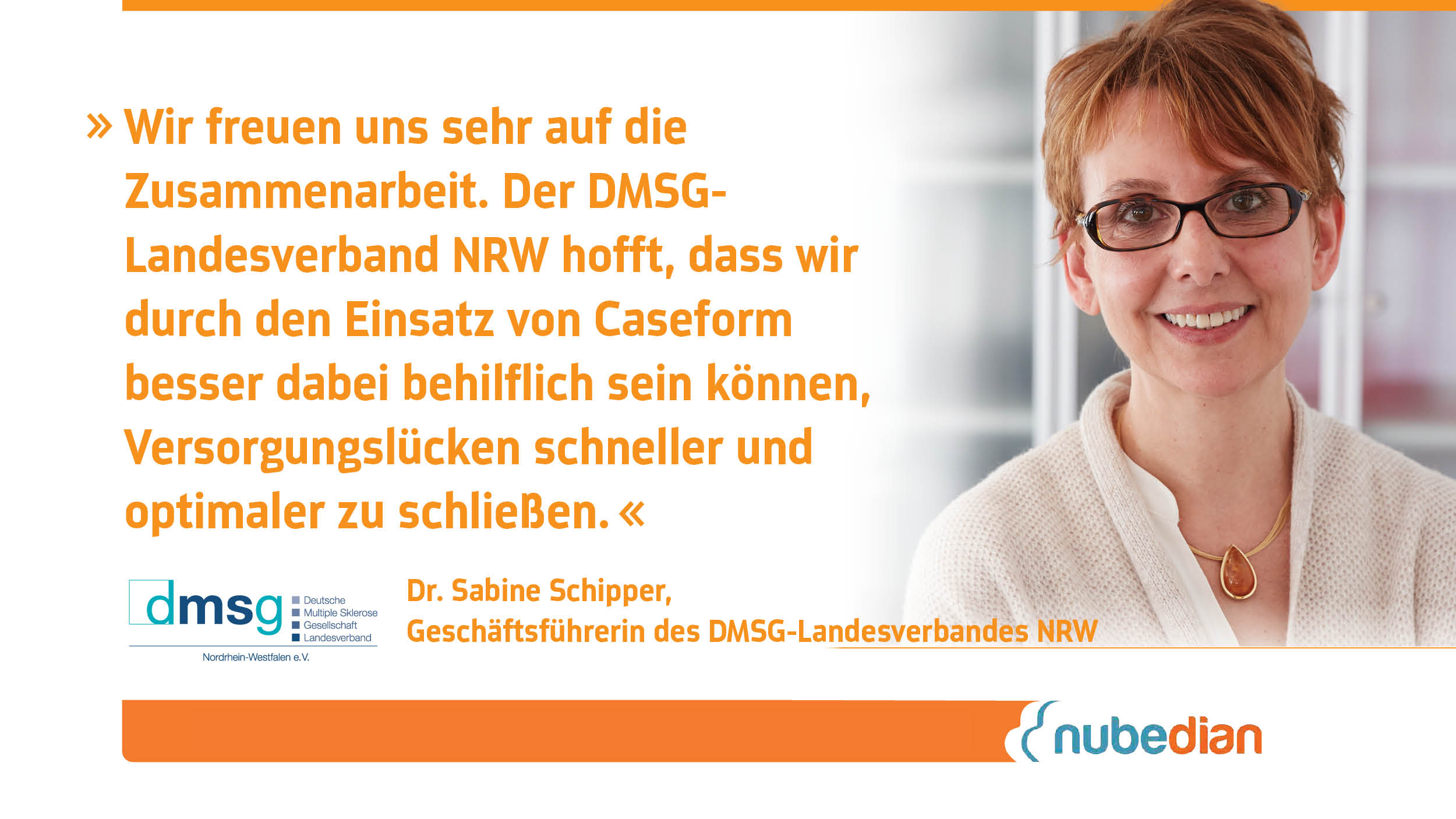 nubedian kooperiert mit DMSG NRW