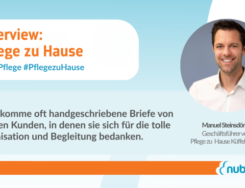 Manuel Steinsdörfer von Pflege zu Hause Küffel im Interview
